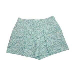 Michael Kors Women Sz 6 Animal Print Chino High Rise Shorts